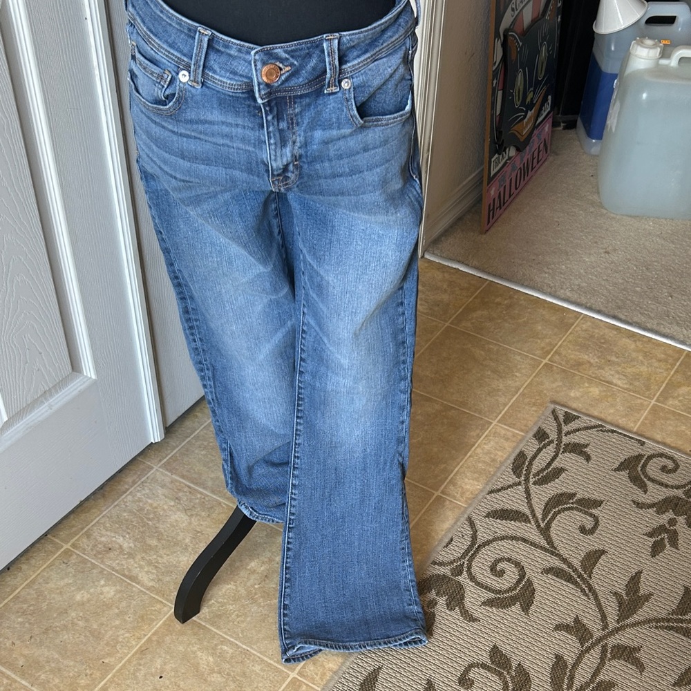 American Eagle Outfitters Blue Boot Cut Jeans